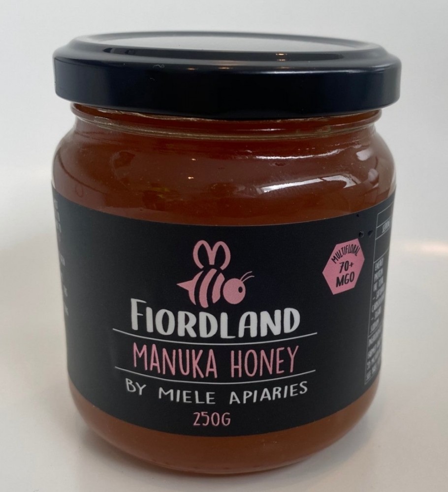 Fiordland 70+ MGO Multifloral Manuka Honey 250g