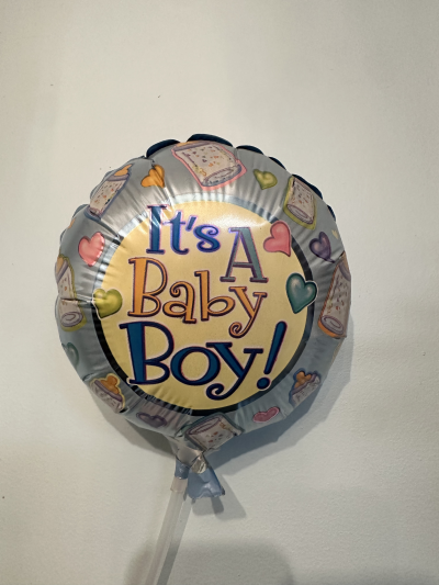 It's a Boy Balloon - 9in its a boy balloon for a new  baby