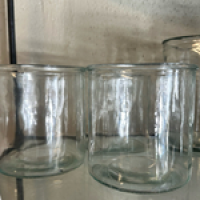 Circular Vase - Keepsake Vase Ready to be filled with flowers