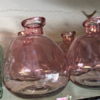Pink vase - Ready to be filled with flowers