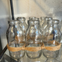 Bottle Vase - Cute keepsake 3 jar vase