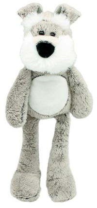 Scottie Dog - Scottie Dog. Grey and White 38cm high.