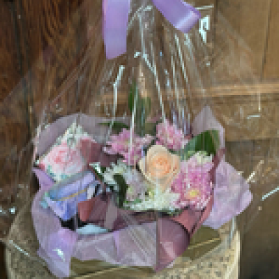Sweeten Her Up - Flowers, Keepsake Box, Locally made Jam, and New Zealand Milk Chocolate that says “Just For You”