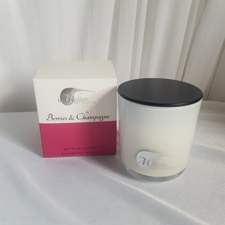 Berries & Champagne Soy Wax Candle
